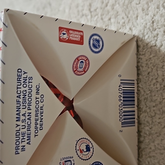 NWOT NEBRASKA HUSKIES CHRISTMAS ORNAMENT - Picture 3 of 4